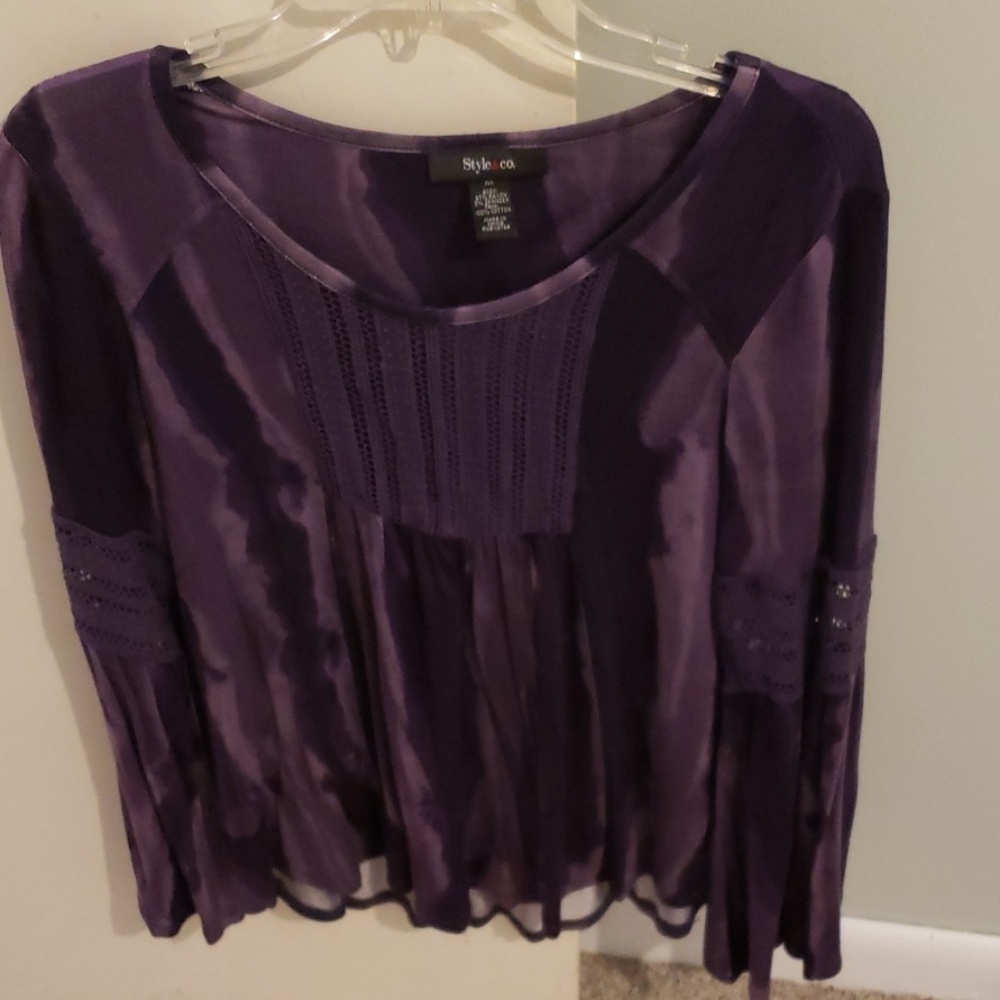 Style & Co long sleeve Boho